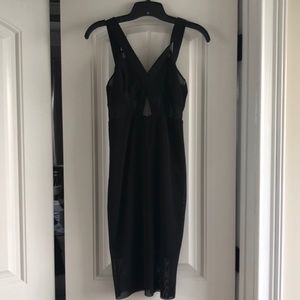 Bebe cocktail midi dress size XS